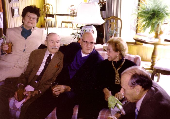 Earnest, Travis, Pfaff, Mrs. Travis, Sellman, 1985